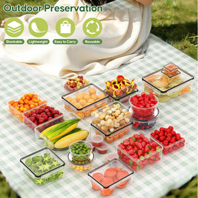 JSCARES versatile containers for home and outdoor meals