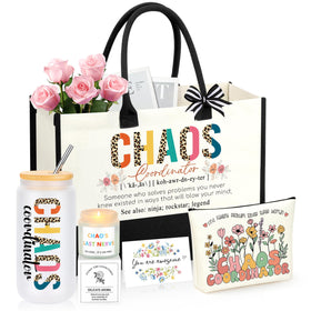 JSENGIFT Chaos Coordinator tote bag for daily use and organization