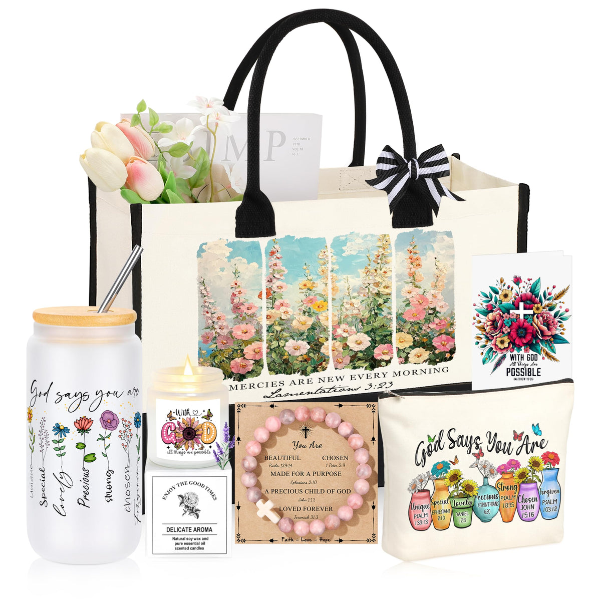 JTENGTOP tote bag with Christian patterns for everyday carry and thoughtful gifting.