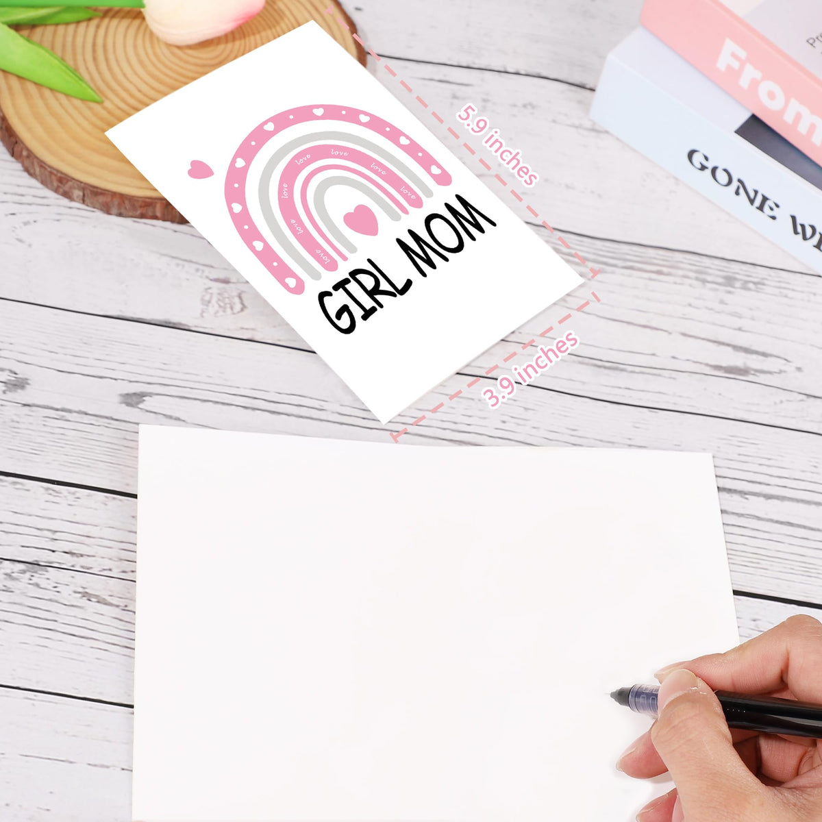 JTENGTOP girl mom sticker to personalize belongings