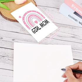 JTENGTOP girl mom sticker to personalize belongings