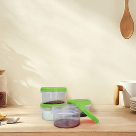 Jucaifu freezer-safe jars help keep frozen foods fresh and ready.