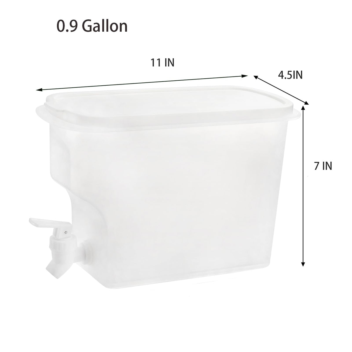 Jucoan dispenser body made from food-grade plastic for safe beverages