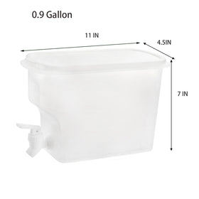 Jucoan dispenser body made from food-grade plastic for safe beverages