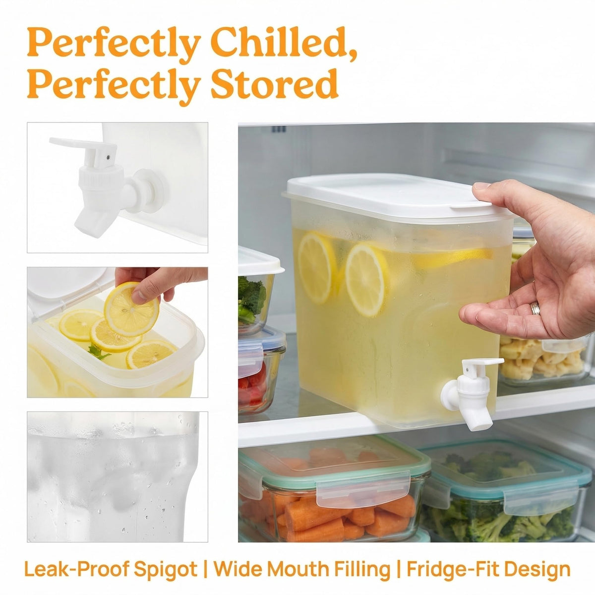 Jucoan leakproof spigot detail prevents spills during service