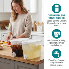 Jucoan party-ready beverage dispensers for self-serve hosting