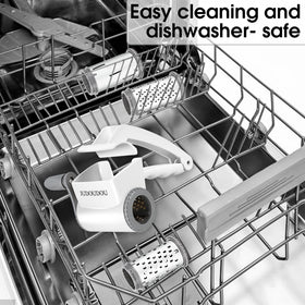 JUDOUDOU cheese grater dishwasher-safe build for easy cleanup after cooking.