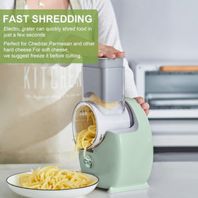 JueRum grater coarse shredder for thicker cheese chunks