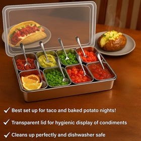 Jugetware Yakumi Pan organization box keeps spices accessible for efficient cooking
