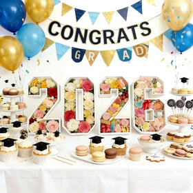 JUICYRAUL two-in-one candy tray and fruit display for celebrations.