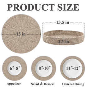 Jukercici placemats showing double-sided design for versatile styling.