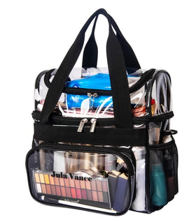 Jula Vance clear bag ideal for sports events and travel