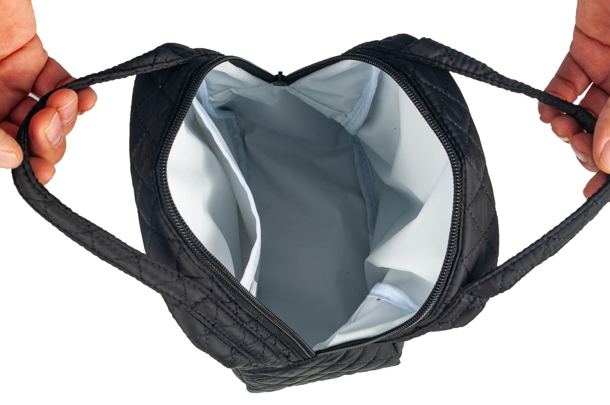 Jula Vance interior with items, roomy compartments for meals and snacks