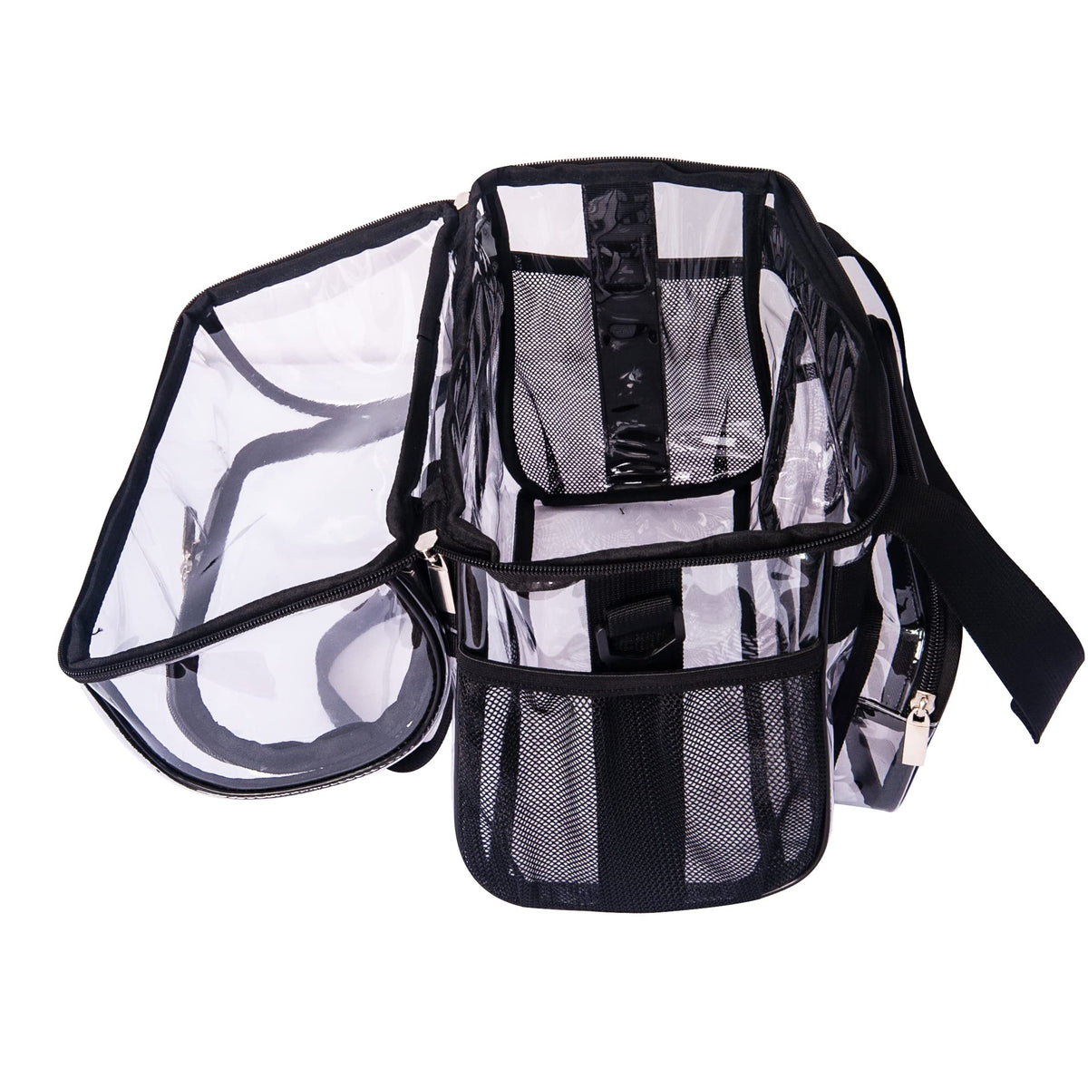 Jula Vance side mesh pockets hold water bottle and umbrella