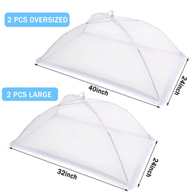 JULBEAR four-piece set used at a picnic with large 40x24 covers