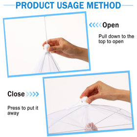 JULBEAR storage bag included helps keep covers organized after meals