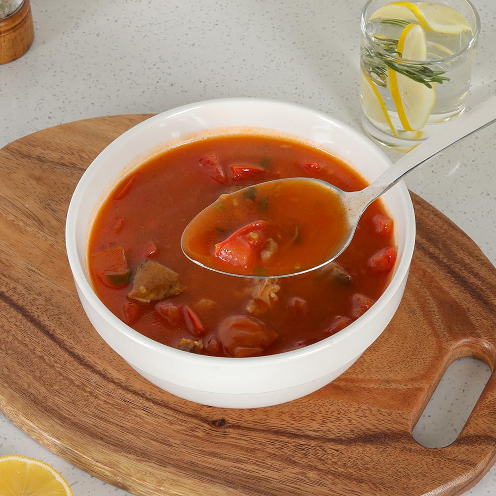 JULIPRO serving spoons large capacity for big portions from bowls