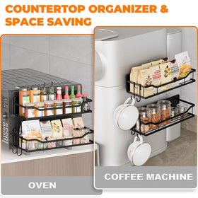 Kitchen and laundry dual-use with JulktLli magnetic shelves