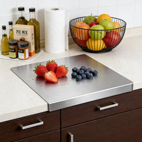 Julyxi pastry mat and serving board doubles as a stylish platter.