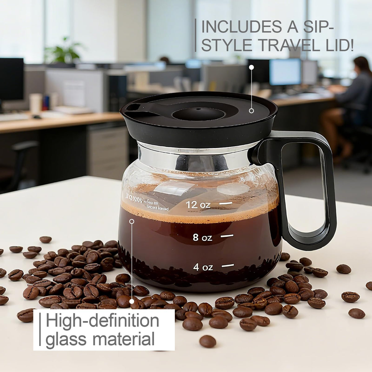 Julyxi travel-friendly novelty mug suited for office or on-the-go