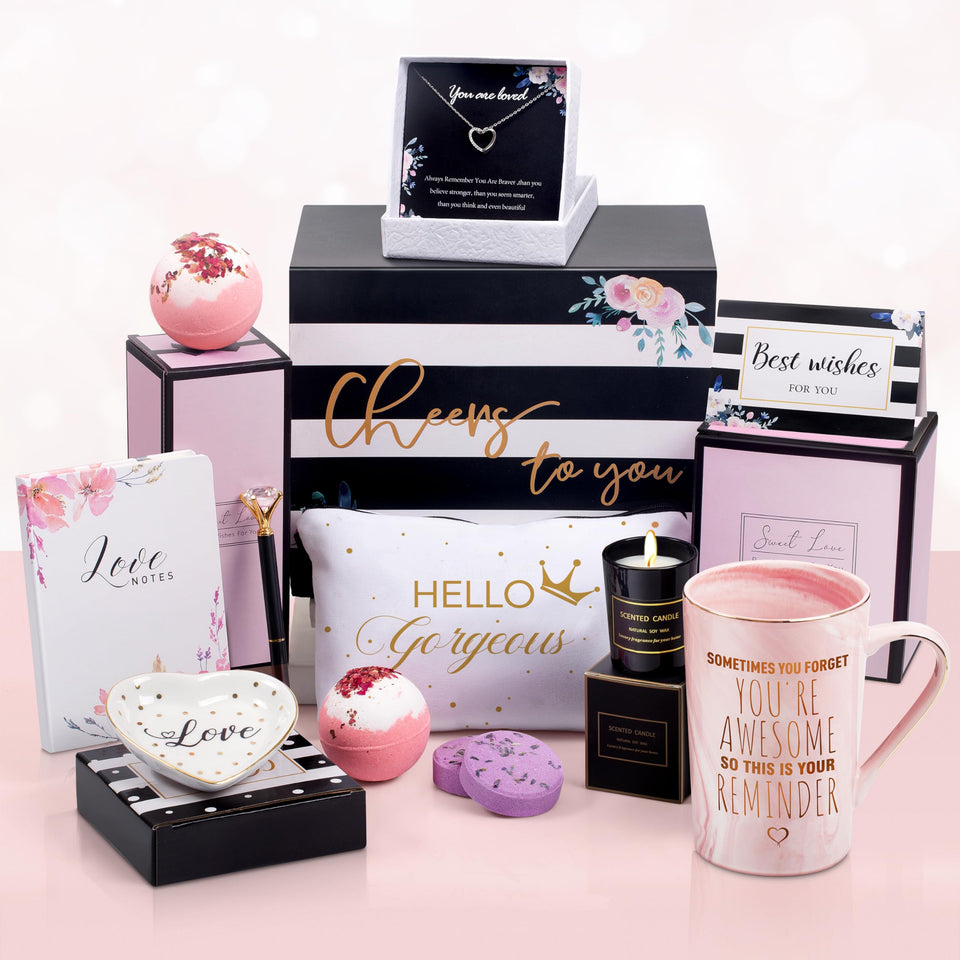 Jumway birthday gift basket with 11 items for a thoughtful celebration.