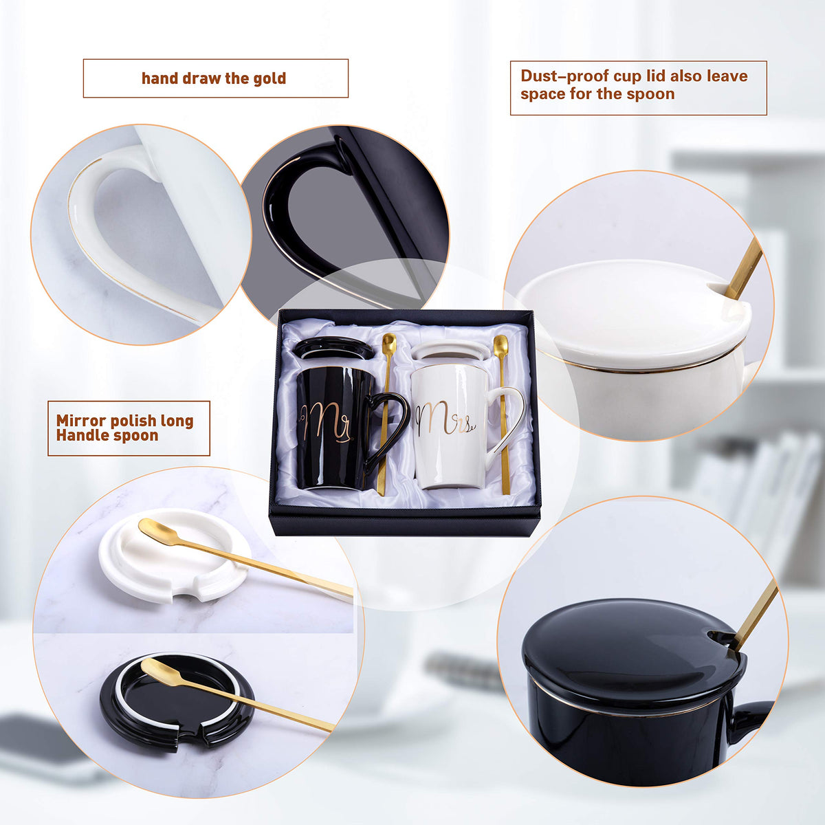 Lid set from Jumway mugs for hot drinks on the go