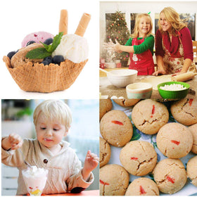 JUNADAEL J dishwasher-safe scoops for easy cleanup