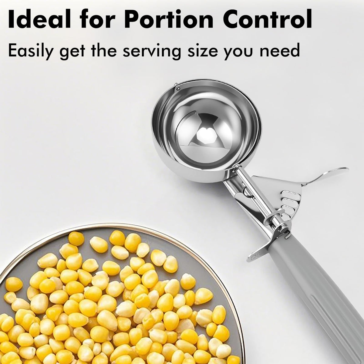 JUNADAEL J 2oz portion scoop for even servings