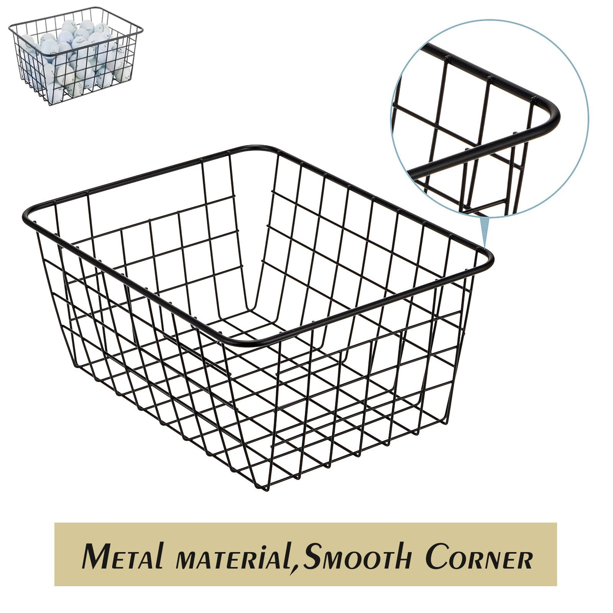 JUNCHU CHERRY breathable mesh basket allows airflow to keep items fresh.