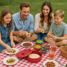 Juniperos warmer includes free chef-curated recipe booklet