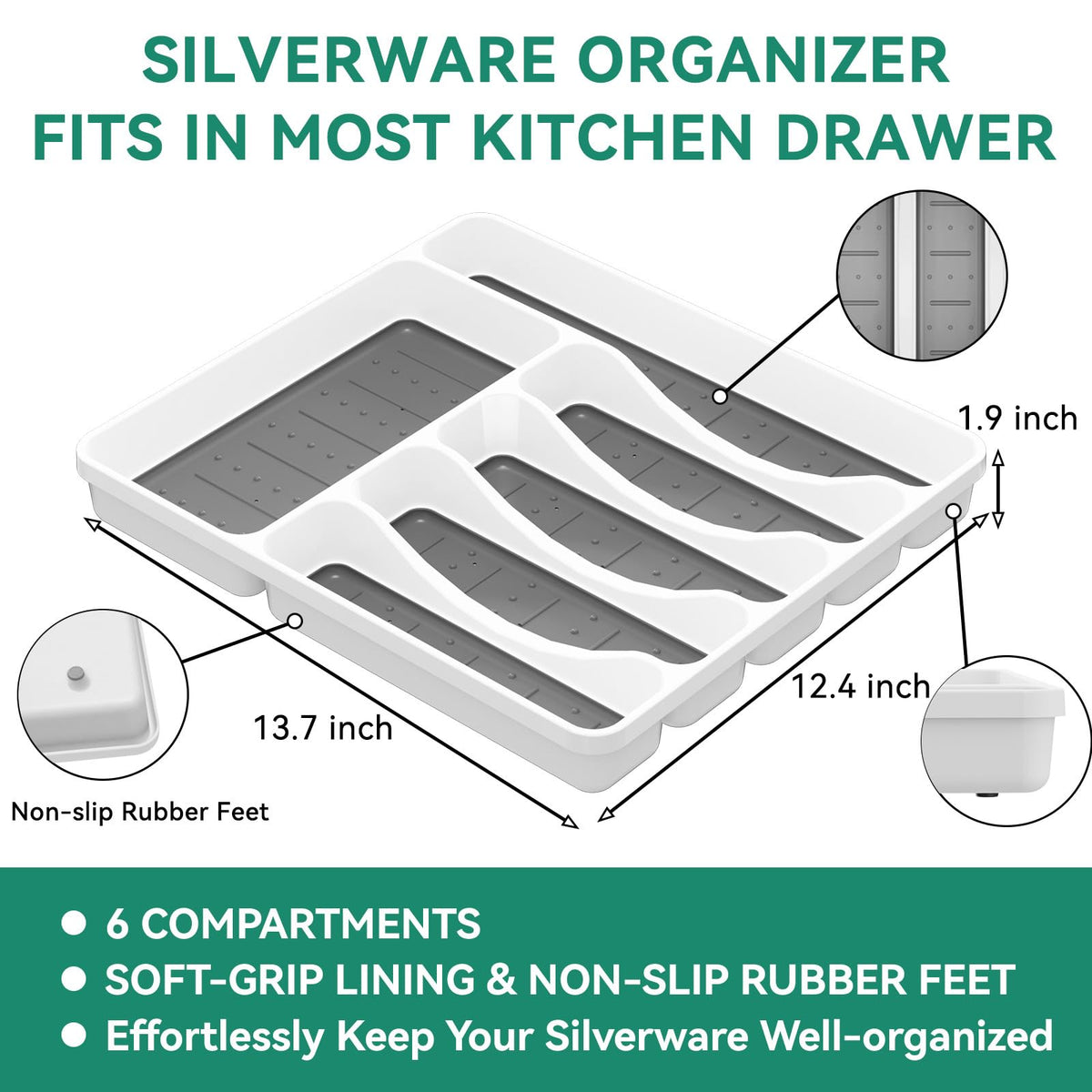 JUNLIN dinner spoon closeup highlights mirror polish and comfortable grip.
