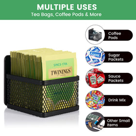 JUNLYNEST tea storage solution suitable for countertops and offices