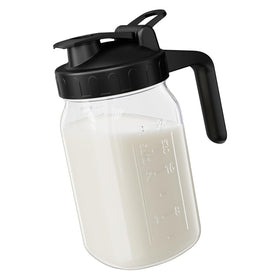 JunVpic 32oz breast milk pitcher with sturdy glass for safe storage