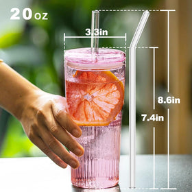 JunVpic borosilicate tumbler is dishwasher-safe for easy cleaning