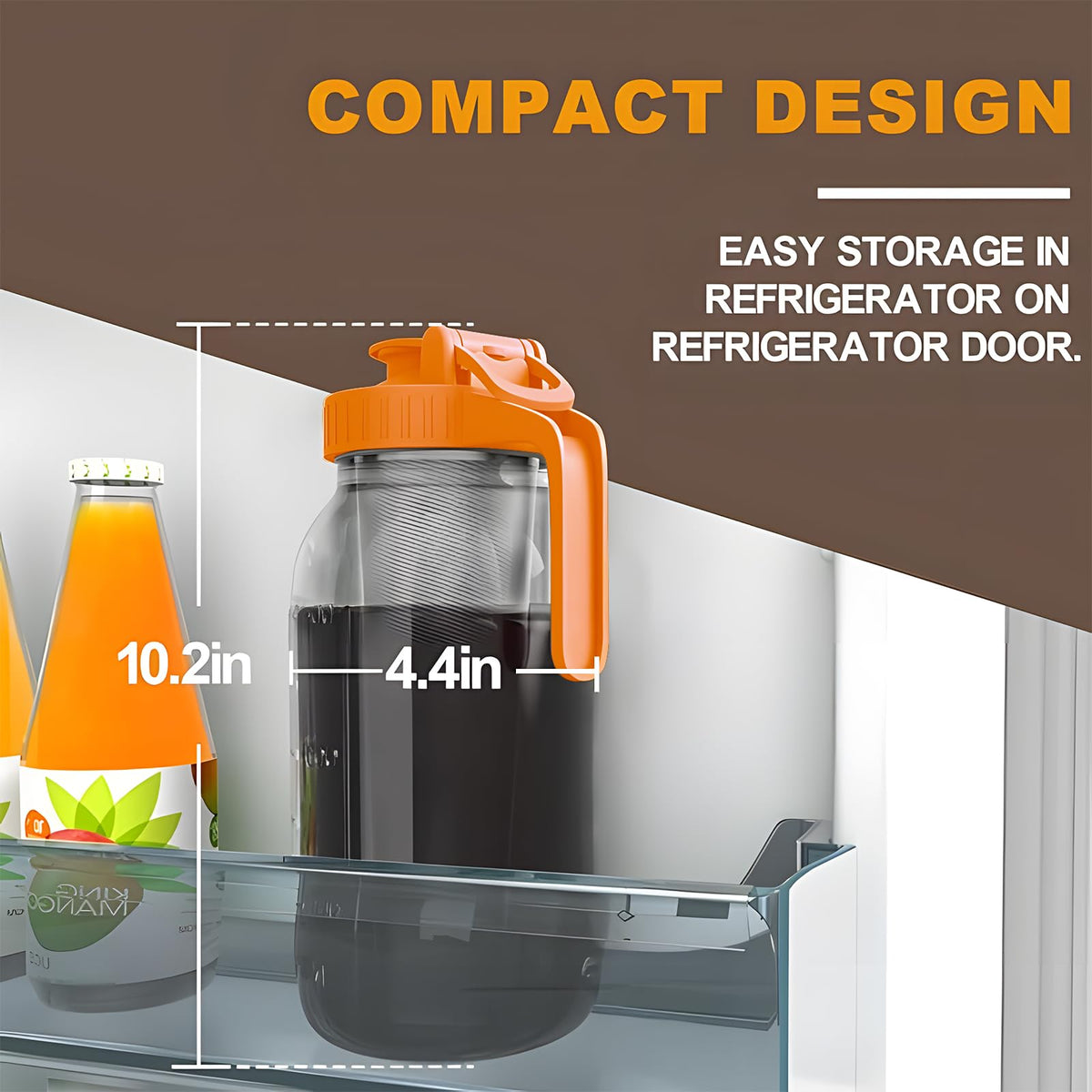 JunVpic wide-mouth design allows easy cleaning and filling