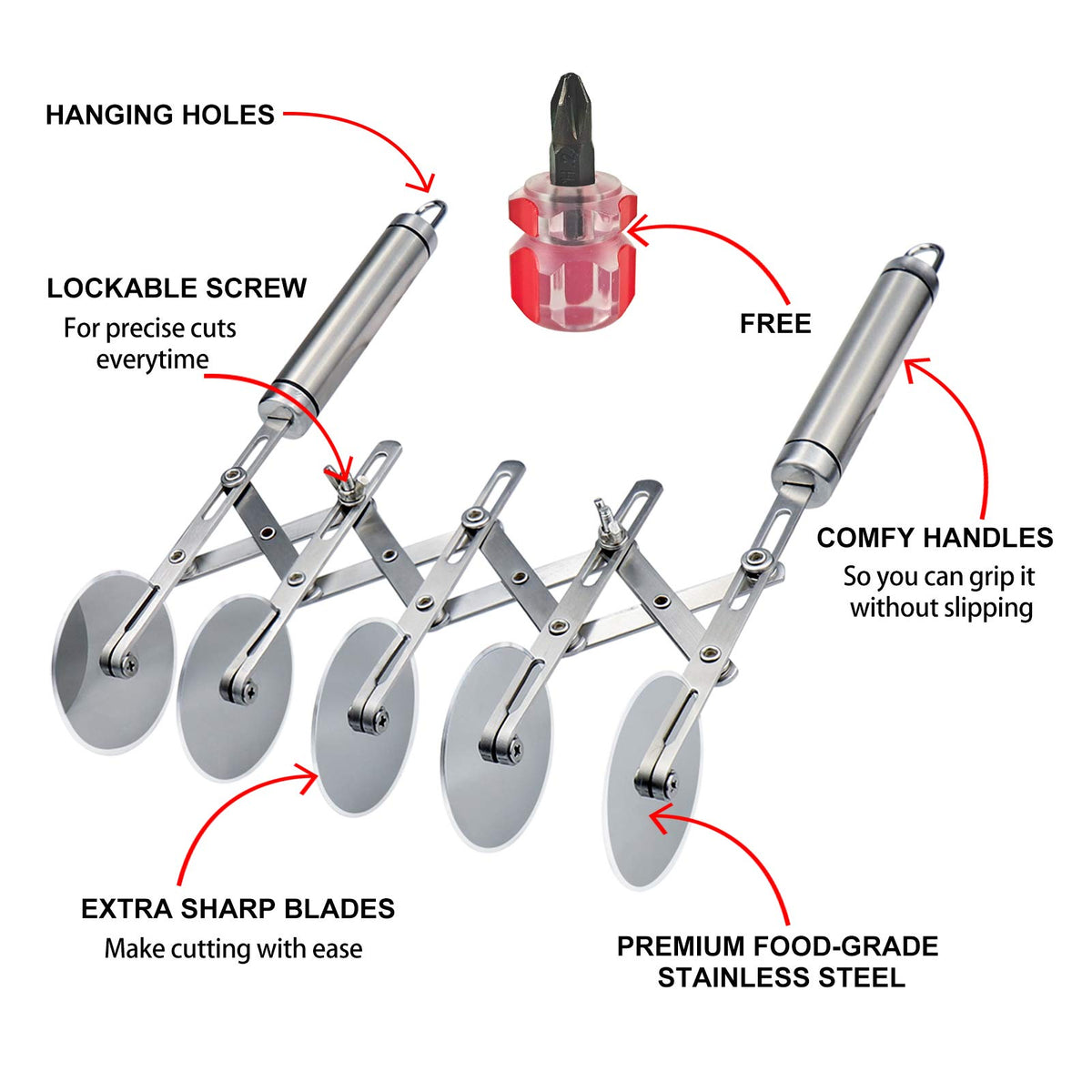 Juome centre locking arm ensuring accurate, repeatable cuts