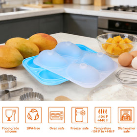 Juome mango mold multi-use demonstrates edible and decorative applications