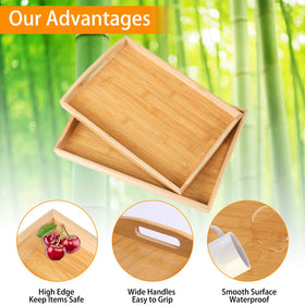 JUPELI 2-pack displayed on coffee table for decorative and practical use.