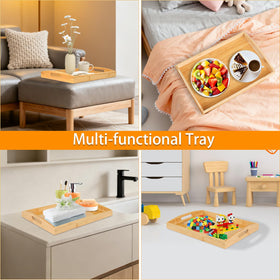 JUPELI bamboo surface cleans easily after meals.