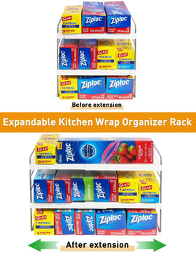 JUPELI wrap-storage pantry-ready keeps kitchen essentials within easy reach.
