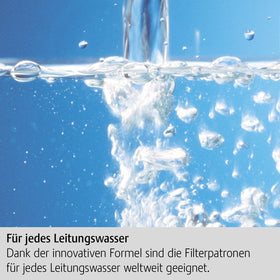 Jura CLARIS Blue+ compatibility with many Jura models for versatile use.