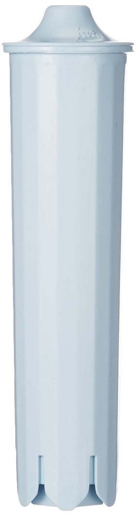 Jura CLARIS blue filter holder installed for reliable filtration in machines.