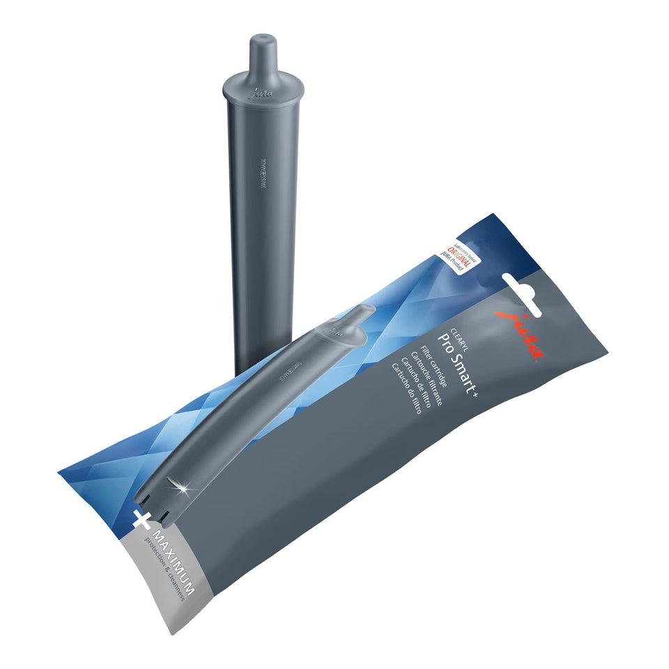 Jura Clearyl Pro Smart+ filter cartridge ensures clean water before every brew.