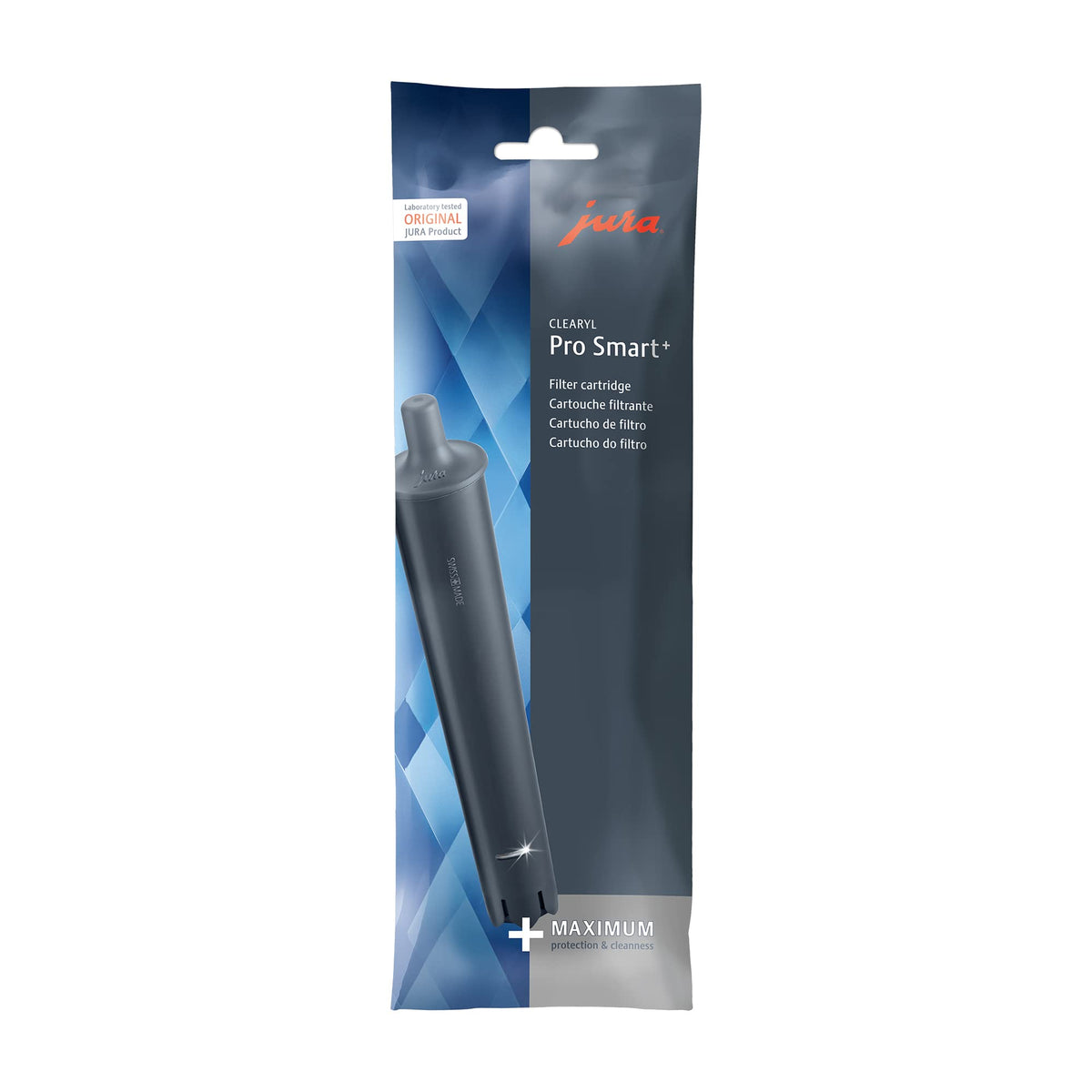 Jura Clearyl Pro Smart+ RFID technology enables automatic filter detection.