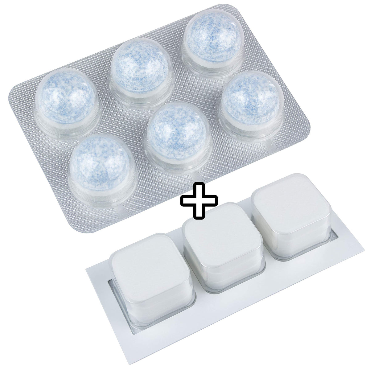 Jura descaling tablets dissolving in water during a cycle