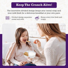 Just Artifacts Just Crunch microwave-safe BPA-free bowls for reheating
