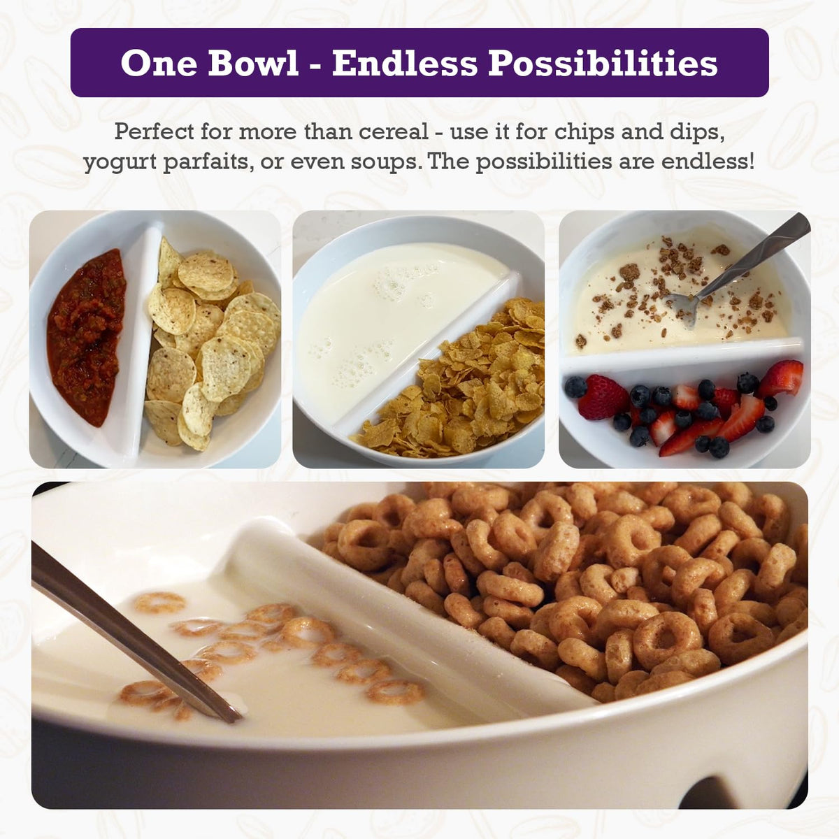 Just Artifacts Just Crunch ideal for picnics and outdoor meals