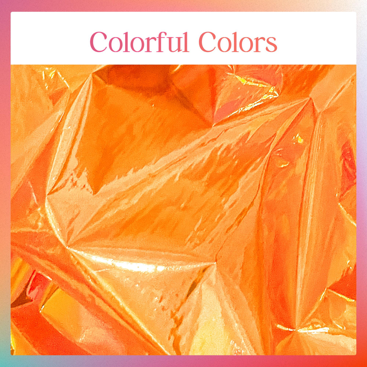 Just Shimmer iridescent tablecloth creates color-shifting reflections during celebrations