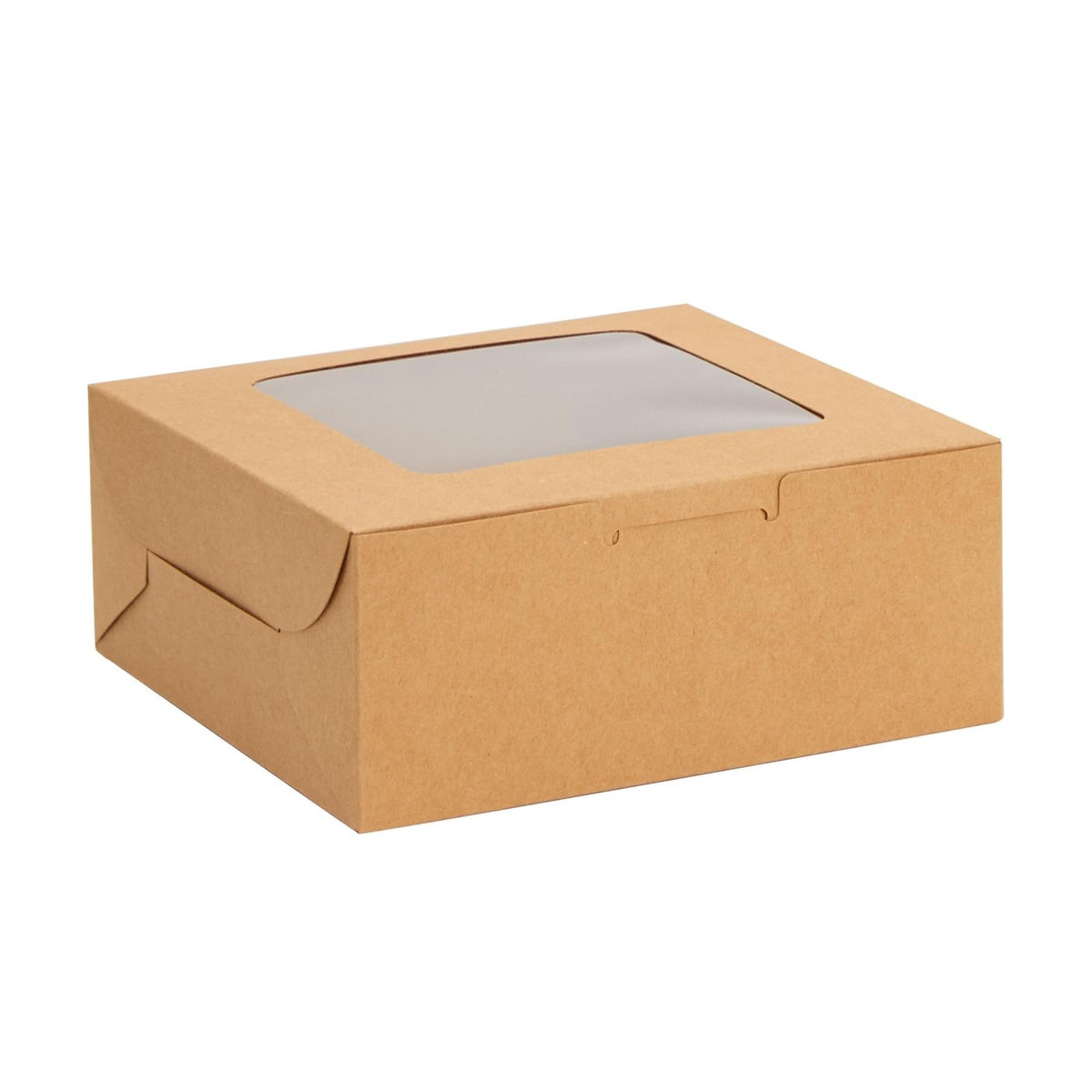 Juvale 50-pack brown boxes provide ample supply for events and sales.