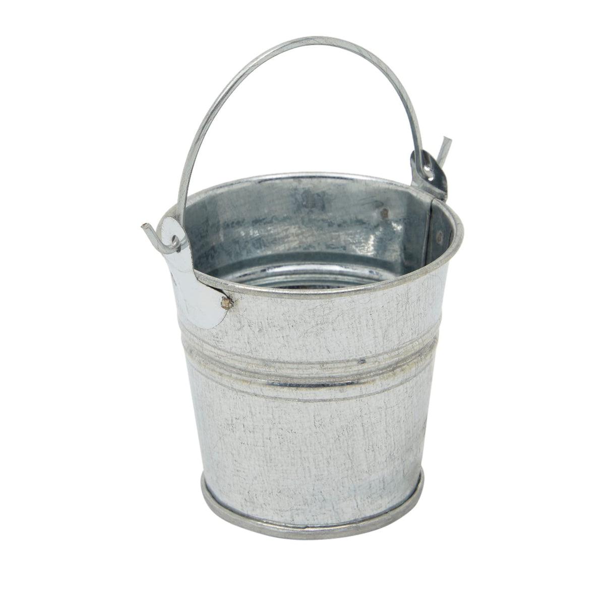 Juvale durable rust-resistant mini bucket keeps decor looking fresh.
